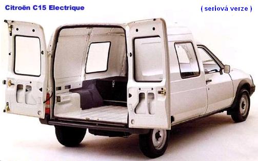 - C15 Electrique seriová verze zadek -